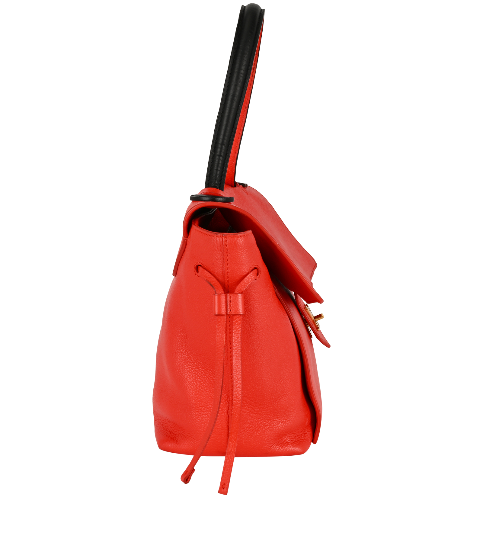 Lock Me PM, &pound;750, Handbags, Red, Leather, Side view